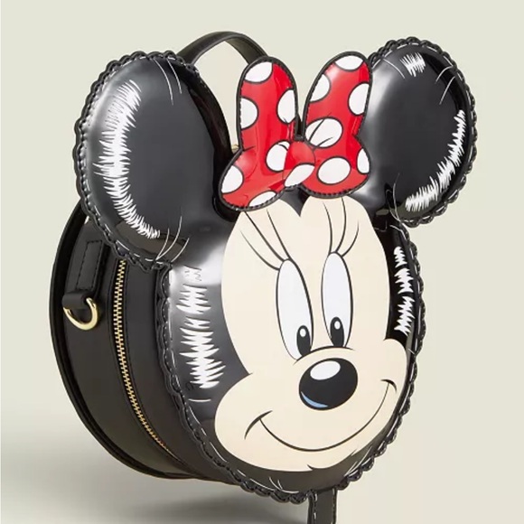 Loungefly Disney Minnie Mouse Parade Balloon Convertible Mini Backpack&Crossbody - Picture 7 of 9
